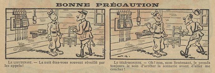 Guignol 1934 - n°42 - page 45 - Bonne précaution - 21 octobre 1934