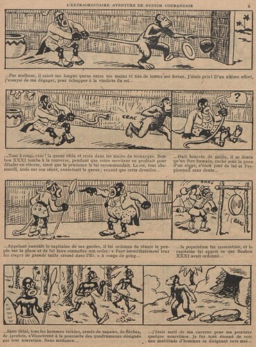 Guignol 1933 - n°252 - L'extraordinaire aventure de Nestor Courandair - 30 juillet 1933 - page 5