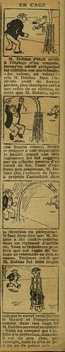 Cri-Cri 1927 - n°452 - page 2 - En cage - 26 mai 1927