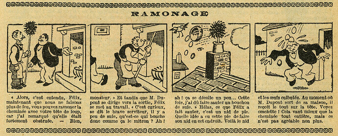 Le Petit Illustré 1928 - n°1238 - page 4 - Ramonage - 1er juillet 1928