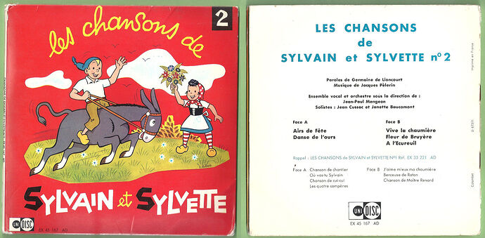 CD n°2  - Sylvain et SYlvette
