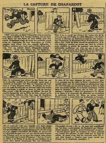 L'Epatant 1930 - n°1159 - page 14 - La capture de Chapardot - 16 octobre 1930