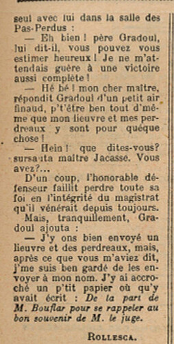 L'Epatant 1937 - n°1487 - Un juge intègre - 28 janvier 1937 - page 11