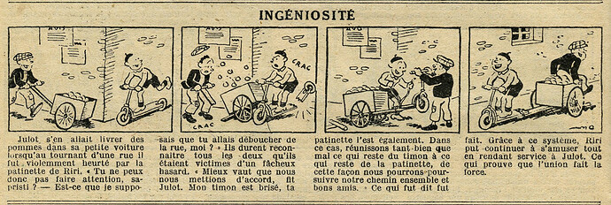 Le Petit Illustré 1933 - n°1478 - page 14 - Ingéniosité - 5 février 1933
