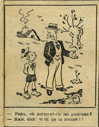 Le Petit Illustré 1933 - n°1484 - page 14 - Dessin sans titre - 19 mars 1933