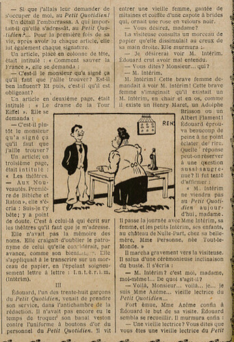 Almanach Vermot 1929 - 32 - De l'utilité des recommandations - Vendredi 26 avril 1929