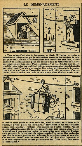 L'Epatant 1933 - n°1301 - page 14 - Le déménagement - 6 juillet 1933