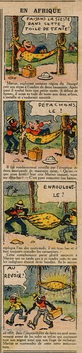 Le Petit Illustré 1937 - n°45 - En Afrique - 21 février 1937 - page 8