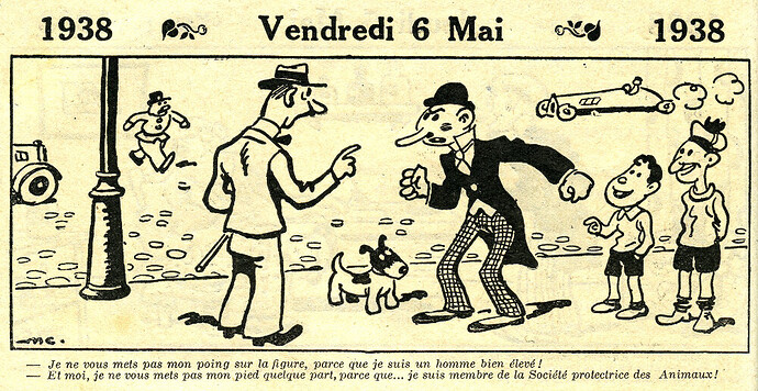 Almanach Vermot 1938 - 14 - Vendredi 6 mai 1938