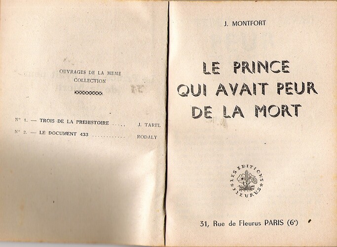 Belles Histoires de Vaillance n°3 - 1949 - Le Prince qui avait peur de la mort (2)