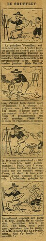 Cri-Cri 1928 - n°504 - page 2 - Le soufflet - 24 mai 1928