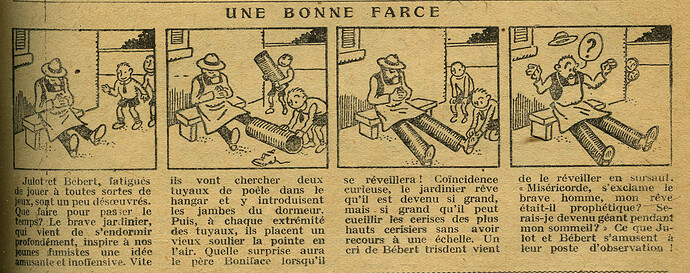 Cri-Cri 1927 - n°465 - page 7 - Une bonne farce - 25 août 1927