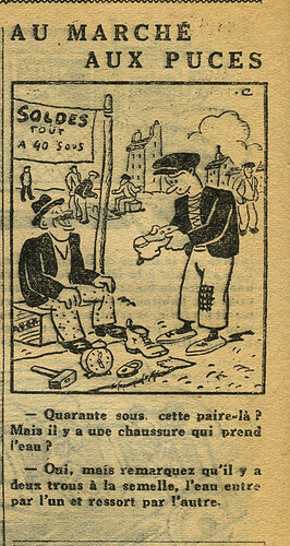 L'Epatant 1934 - n°1345 - page 10 - Au marché aux puces - 10 mai 1934
