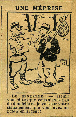 Le Petit Illustré 1932 - n°1433 - page 7 - Une méprise - 27 mars 1932