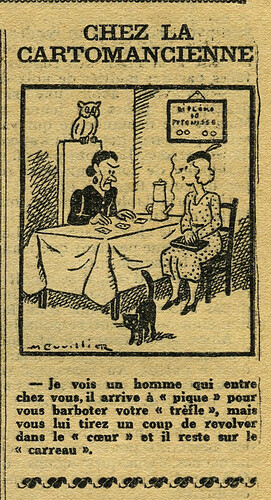 L'Epatant 1932 - n°1246 - page 14 - Chez la cartomancienne - 16 juin 1932