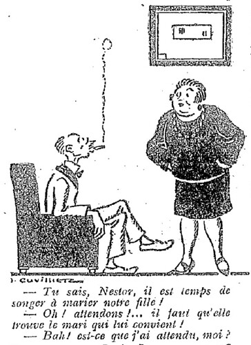 Le Pêle-Mêle 1927 - n°186 - page 16 - Tu sais Nestor (G) - 11 septembre 1927