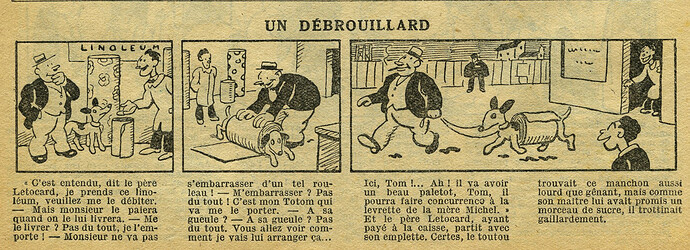 Le Petit Illustré 1931 - n°1390 - page 7 - Un débrouillard - 31 mai 1931