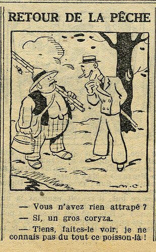 Le Petit Illustré 1933 - n°1497 - page 6 - Retour de la pêche - 18 juin 1933