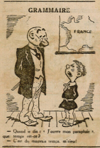 Le Petit Illustré 1937 - n°41 - Grammaire - 24 janvier 1937 - page 6
