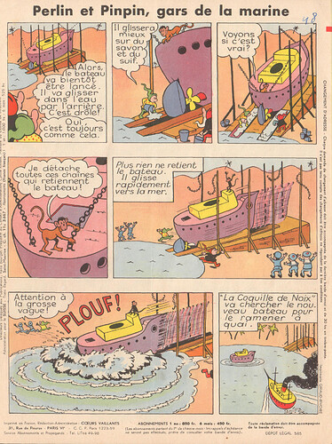 Perlin et Pinpin 1957 - n°48 - 1er décembre 1957 - page 8