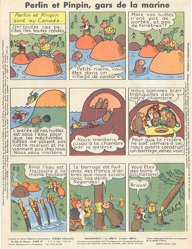 Perlin et Pinpin 1957 - n°22 - 2 juin 1957 - page 8