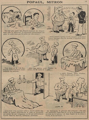 Guignol 1933 - n°230 - Popaul mitron - 26 février 1933 - page 13