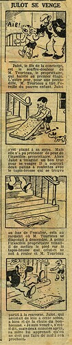 Le Petit Illustré 1931 - n°1410 - page 2 - Julot se venge - 18 octobre 1931