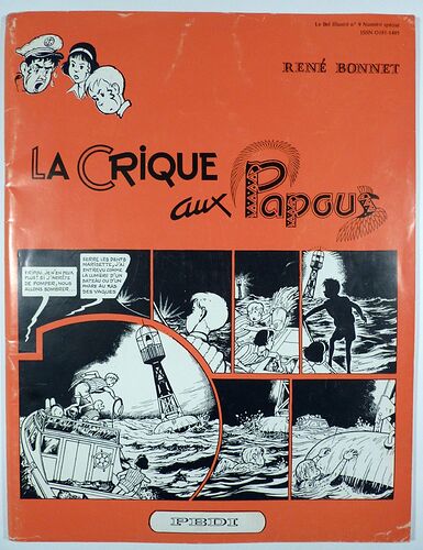 Fripounet et Marisette - La crique aux Papous