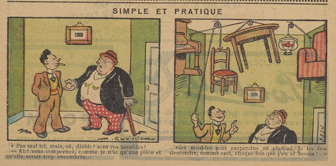 Guignol 1934 - n°7 - page 46 - Simple et pratique - 18 février 1934