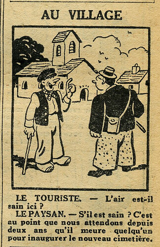 L'Epatant 1934 - n°1334 - page 14 - Au village - 22 février 1934