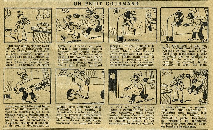 Le Petit Illustré 1931 - n°1402 - page 7 - Un petit gourmand - 23 août 1931