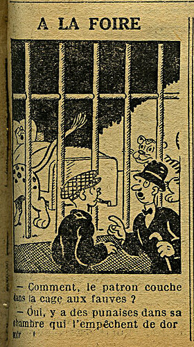 Le Petit Illustré 1930 - n°1364 - page 7 - A la foire - 30 novembre 1930