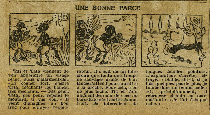 Cri-Cri 1927 - n°440 - page 2 - Une bonne farce - 3 mars 1927