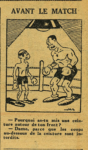 L'Epatant 1934 - n°1373 - page 2 - Avant le match - 22 novembre 1934