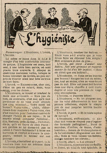 Almanach Vermot 1929 - 67 - L'hygiéniste - Dimanche 1er décembre 1929