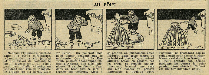 Le Petit Illustré 1933 - n°1492 - page 4 - Au pôle - 14 mai 1933