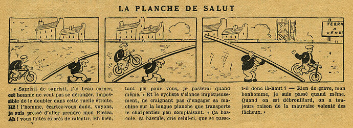 Le Petit Illustré 1930 - n°1340 - page 12 - La planche de salut - 15 juin 1930