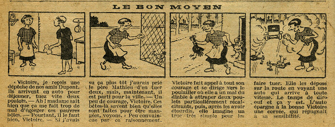 Cri-Cri 1928 - n°489 - page 6 - Le bon moyen - 9 février 1928