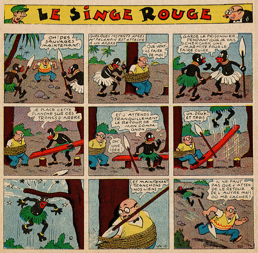 Pat épate 1949 - n°23 - Le Singe Rouge - 5 juin 1949 - page 1