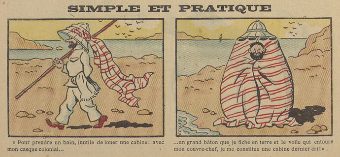Guignol 1928 - n°106 - Simple et pratique - 2 octobre 1928 - page 46