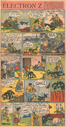 Coeurs Vaillants 1943 - n°48 - 28 novembre 1943 - Electron Z - page 1