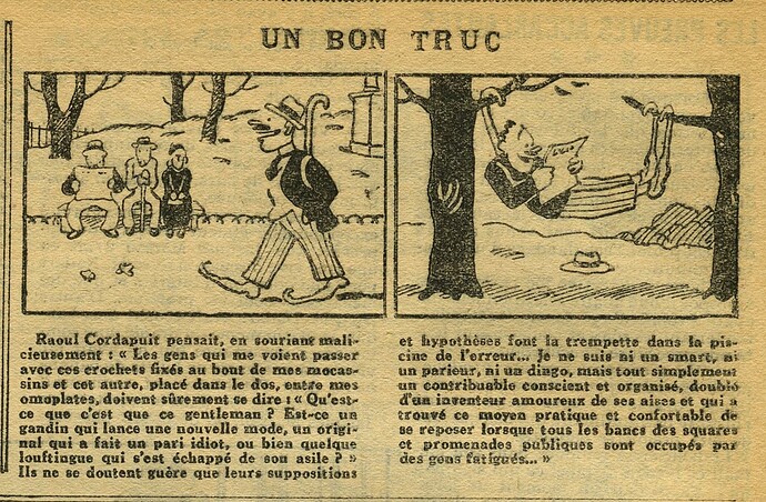 L'Epatant 1934 - n°1341 - page 12 - Un bon truc - 12 avril 1934