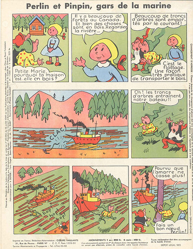 Perlin et Pinpin 1957 - n°21 - 26 mai 1957 - page 8