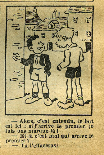 Le Petit Illustré 1934 - n°1547 - page 7 - Dessin sans titre - 3 juin 1934