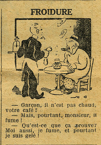 Le Petit Illustré 1932 - n°1425 - page 7 - Froidure - 31 janvier 1932