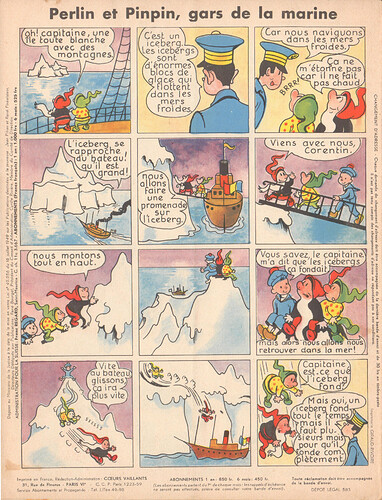 Perlin et Pinpin 1957 - n°5 - 3 février 1957 - page 8