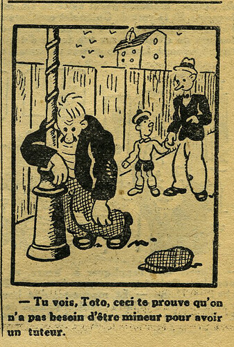 L'Epatant 1930 - n°1159 - page 7 - Dessin sans titre - 16 octobre 1930