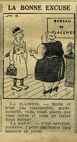 Le Petit Illustré 1934 - n°1532 - page 14 - La bonne excuse - 18 février 1934