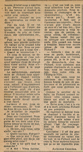 L'Epatant 1936 - n°1463 - Un fâcheux dimanche - 13 août 1936 - page 13