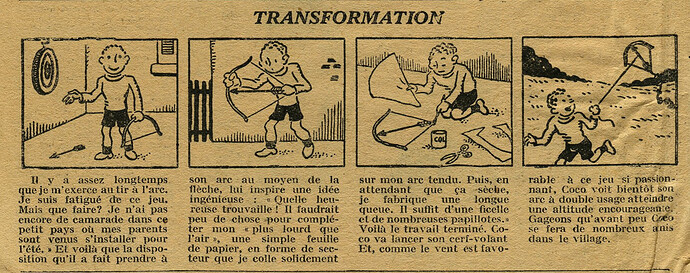 Cri-Cri 1927 - n°479 - page 4 - Transformation - 1er décembre 1927